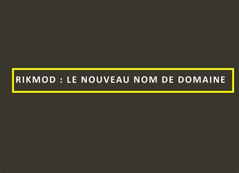 ozpov nouveau nom|Rikmod change de nom et devient Ozpov.com .